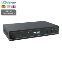 Коммутатор-переключатель HDMI 2х1 4K HDMI 2.0b с мультивьюером и деэмбеддером Prestel SW-4K21MVS