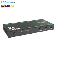 Коммутатор-переключатель HDMI 2х1 8K HDMI 2.1 с деэмбеддером Lideo SW21A2-8K