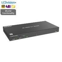 Коммутатор-переключатель HDMI 2х1 8K HDMI 2.1 с деэмбеддером Lideo SW21CA-8K
