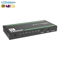 Коммутатор-переключатель HDMI+UCB-C 4х1 8K HDMI 2.1 Lideo SW41HC-8K