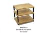 Модуль тумбы под аппаратуру Apollo Storm 6 Solid Oak 1 х Shelf Module 185 mm — Satin Black