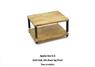 Модуль тумбы под аппаратуру Apollo Storm 6 Solid Oak 1 х Shelf Module 185 mm — Satin Black