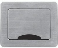 Корпус встраиваемого розеточного блока Kramer TBUS-5xl Silver