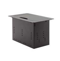 Корпус встраиваемого розеточного блока Kramer TBUS-4xl Black