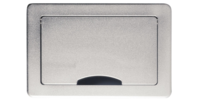 Корпус встраиваемого розеточного блока Kramer TBUS-6xl Silver