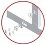 Изменяемый внутренний угол для установочного короба 110х50 Efapel 10092 RBR Variable Inside Angle