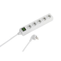 Сетевой удлинитель с выключателем Vivanco EBLS 5W 1.4m