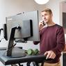 Настольная платформа рабочее место на два монитора Ergotron 33-467-921 WorkFit-TX Standing Desk Converter Настольная платформа рабочее место на два монитора Ergotron 33-467-921 WorkFit-TX Standing Desk Converter